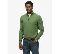 Superdry Mens Wool Blend Half Zip Jumper