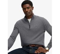 Superdry Wool Blend Half Zip Sweater