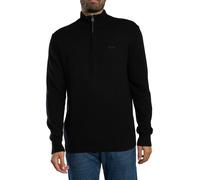 Superdry Wool Blend Half Zip Sweater Black XL Men