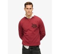 Superdry Workwear Applique Sweatshirt Red L Man