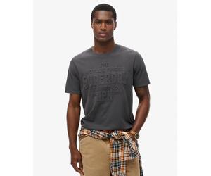 Superdry Mens Workwear Embossed Relaxed T-Shirt