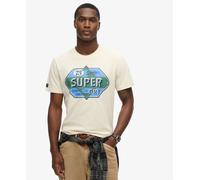 Superdry Mens Workwear Gasoline Graphic T-Shirt