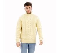 Superdry Merchant Cable High Neck Sweater Beige 2XL Men