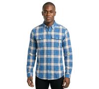 Superdry Merchant Linen Check Long Sleeve Shirt