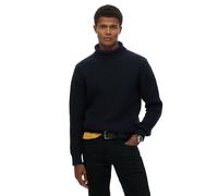 Textured turtleneck jumper Superdry Merchant Store Bleu XL