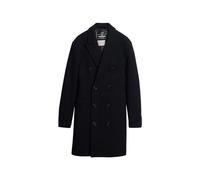 Superdry Men's Merchant Town Coat A6-Wool, Navy, XL