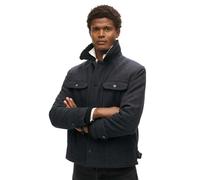 Wool work jacket Superdry Merchant Chore Bleu XL