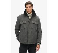Wool work jacket Superdry Merchant Chore Gris XL