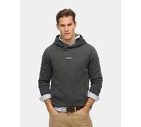 Superdry Micro Logo Crew hoodie dark grey - S