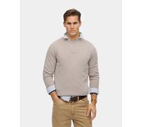 Superdry Micro Logo Sweatshirt Beige M Men