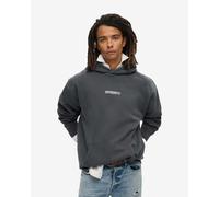 Superdry Micro Logo Graphic Loose Hoodie Grey S Man