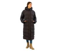 Superdry Microfibre Longline Puffer Jacket Black XL Woman