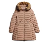 Superdry mid length fuji jacket Winter Taupe