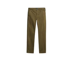 Superdry, Mid Rise Chinese Pant, W7011069A, Dark Olive, 29, Woman, Adult