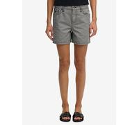 Superdry Mid Rise Stripe Short, Blue, Size 28, Women Blue