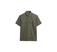 Superdry Military Short Sleeve Shirt L Green