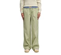 Women's Trousers Superdry Mini Check Jaune XS