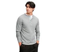 Superdry Mini Slub Waffle Grandad Sweater