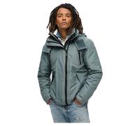 Superdry Hooded Mountain Windbreaker Jacket, Stormy Weather Blue
