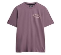 Superdry Neo Trad Tattoo Loose Fit Short Sleeve T-shirt Purple M Men