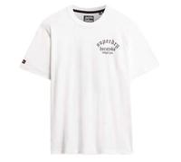 Superdry Neo Trad Tattoo Loose Fit Short Sleeve T-shirt White 2XL Men