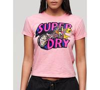 Superdry Neon Motor Graphic Fitted Short Sleeve T-shirt