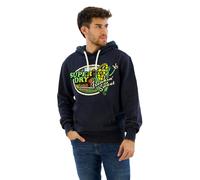 Superdry Neon Travel Graphic Loose Hoodie Green XL Men