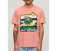 Superdry Neon Travel Graphic Loose Short Sleeve T-shirt