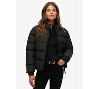 Superdry Non Hooded Sports Puffer Jacket, Black, Size 10, Women Black
