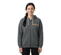 Superdry Old School Tattoo Os Full Zip Sweatshirt Grey S Women