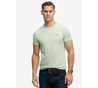 Superdry Organic Cotton Essential Logo T-Shirt, Light Green, Size 3Xl, Men Light Green