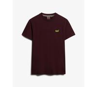 Superdry Essential Logo Embroidered Short Sleeve T-shirt Red XL Man