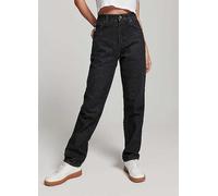 Superdry Organic Cotton High Rise Straight Leg Jeans Natural