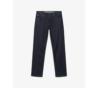 Superdry Organic Cotton Vintage Slim Straight Jeans Rinse Blue