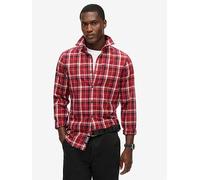 Superdry Original Vintage Check Shirt - Red, Red, Size 2Xl, Men Red