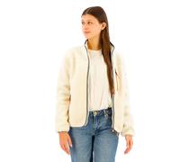 Superdry Outdoor Fleece Full Zip Sweatshirt Beige S Woman