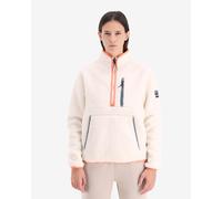 Superdry Outdoor Half Zip Fleece Off White Women - S