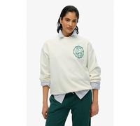 Superdry Outdoor Mono Loos Fit Sweatshirt Beige L Woman