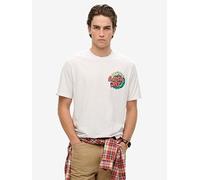 Superdry Outdoor Narrative Back Graphic T-shirt - White, White, Size L, Men White