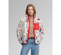Superdry Outdoor Printed full zip fleece red white blue women - XL