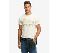 Superdry Outdoors Mountain Relaxed T-Shirt, White, Size 2Xl, Men White