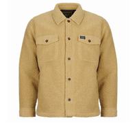 Superdry Over Shirts Retro Fleece Overshirt in Beige EU L