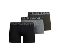 Superdry Pack of 3 Boxer Shorts Khaki Multi