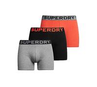Superdry Pack of 3 Boxer Shorts Orange Multi