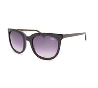 Superdry Phoenix Sunglasses Gloss Black with Purple Smoke Gradient Lenses 104