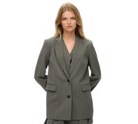 Women's blazer Superdry Pinstripe Gris L