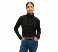 Superdry Polar Fleece Crop Half Zip Sweatshirt