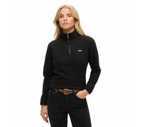 Superdry Polar Fleece Half Zip Sweatshirt Black M Woman