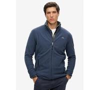 Superdry Polar Full Zip Fleece Jacket, Navy, Size Xl, Men Navy
