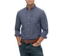 Superdry Premium Long Sleeve Shirt M Blue